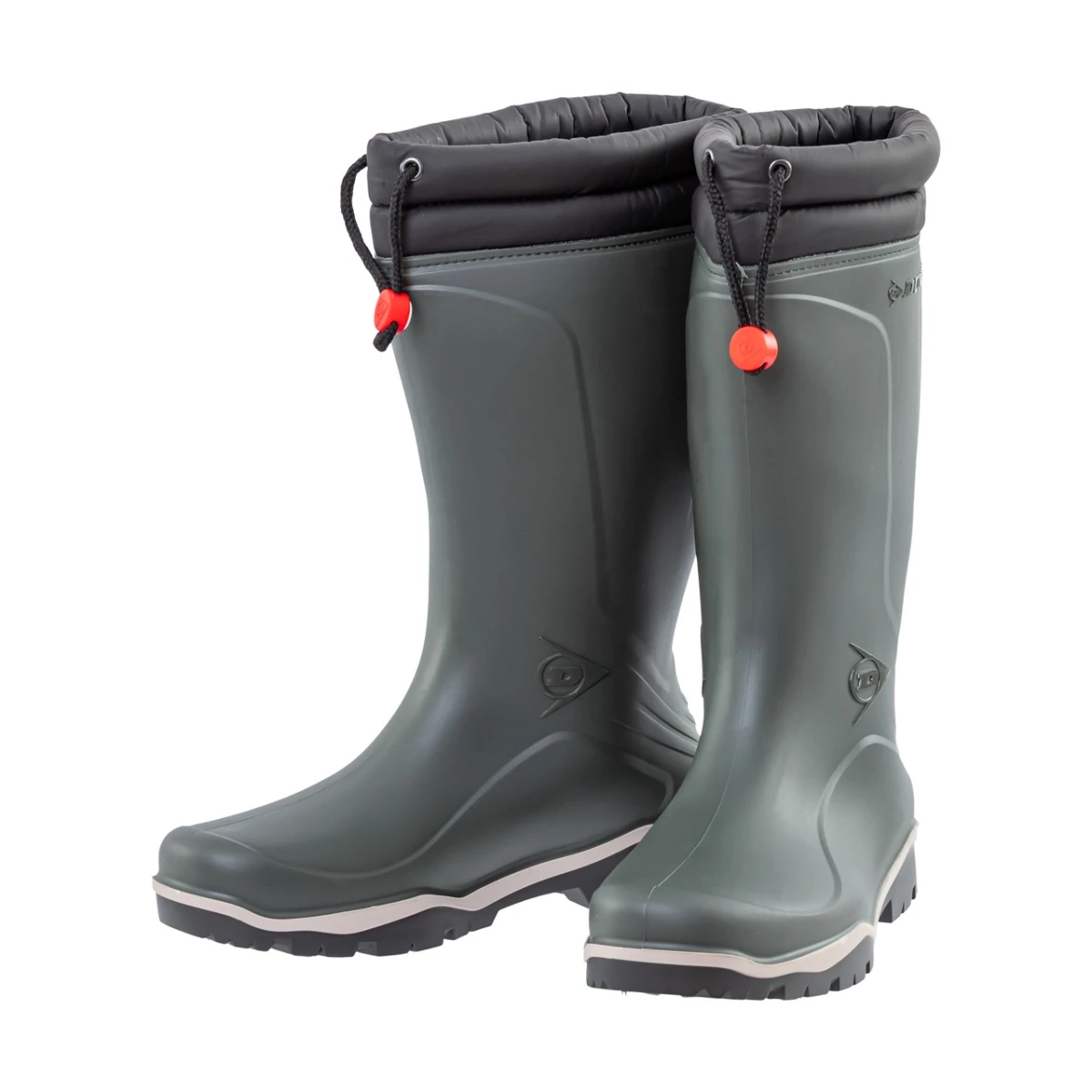 Cizmă de cauciuc pentru timp de iarnă, Dunlop Blizzard, verde, 40 :: 40