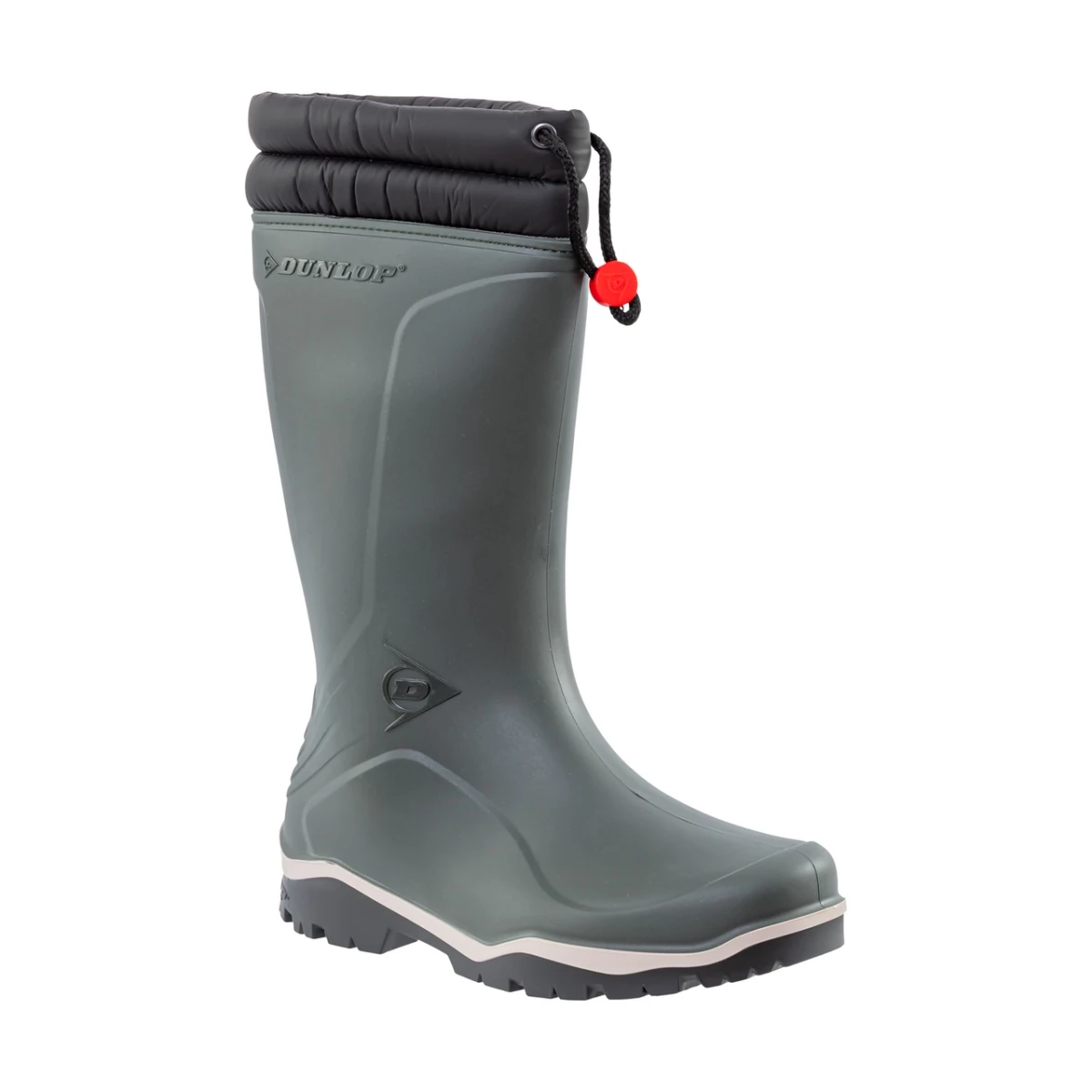 Cizmă de cauciuc pentru timp de iarnă, Dunlop Blizzard, verde, 43 :: 43