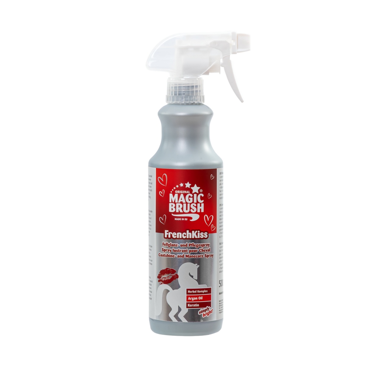 Spray pentru îngrijirea coamei, aromă FrenchKiss, MagicBrush, 500 ml
