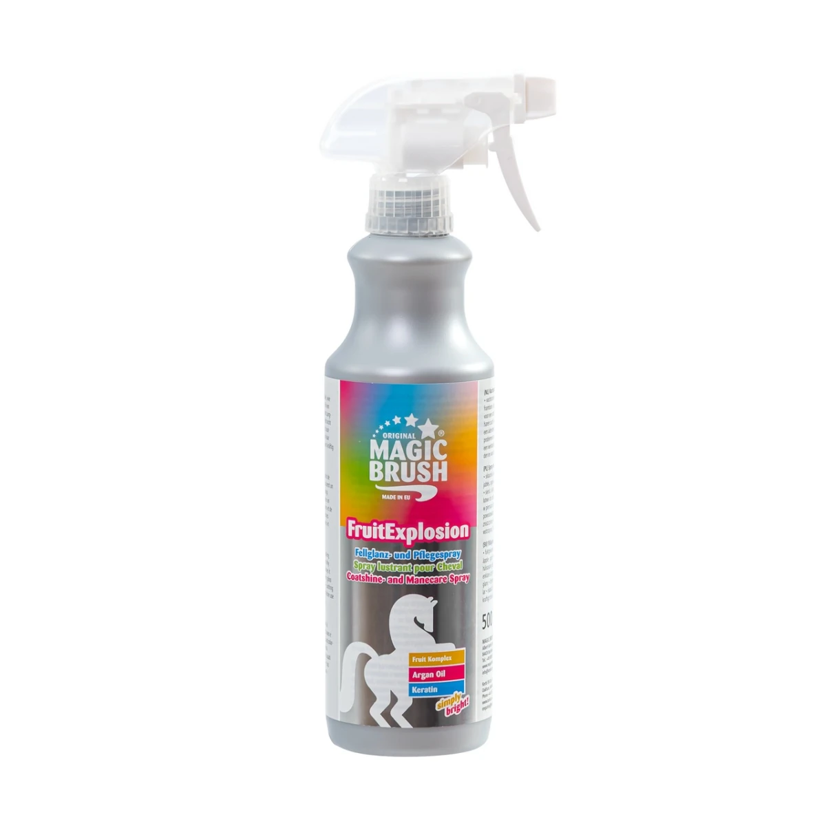 Spray pentru îngrijirea coamei, aromă FruitExplosion, MagicBrush, 500 ml