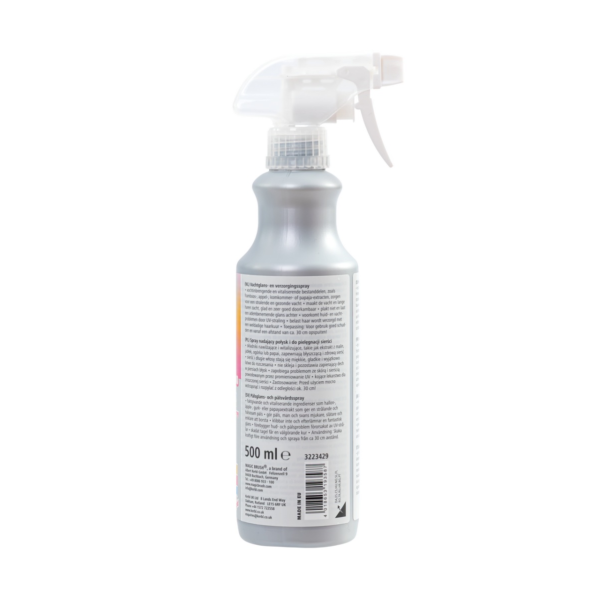 Spray pentru îngrijirea coamei, aromă FruitExplosion, MagicBrush, 500 ml