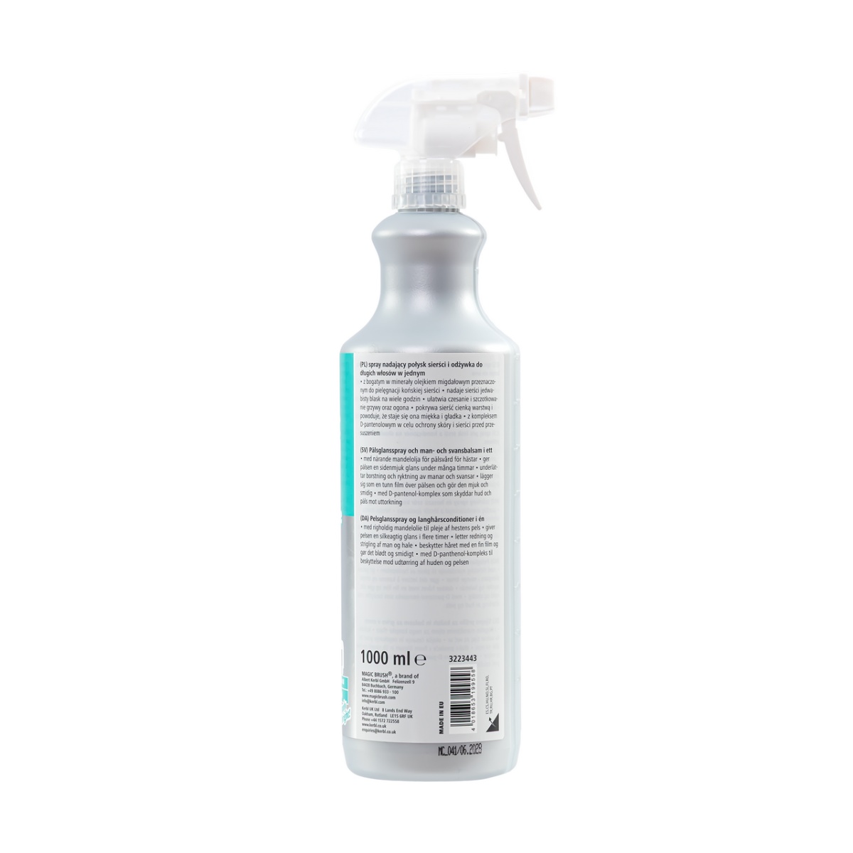 Spray pentru lustruirea părului, MagicBrush Manecare, 1000 ml
