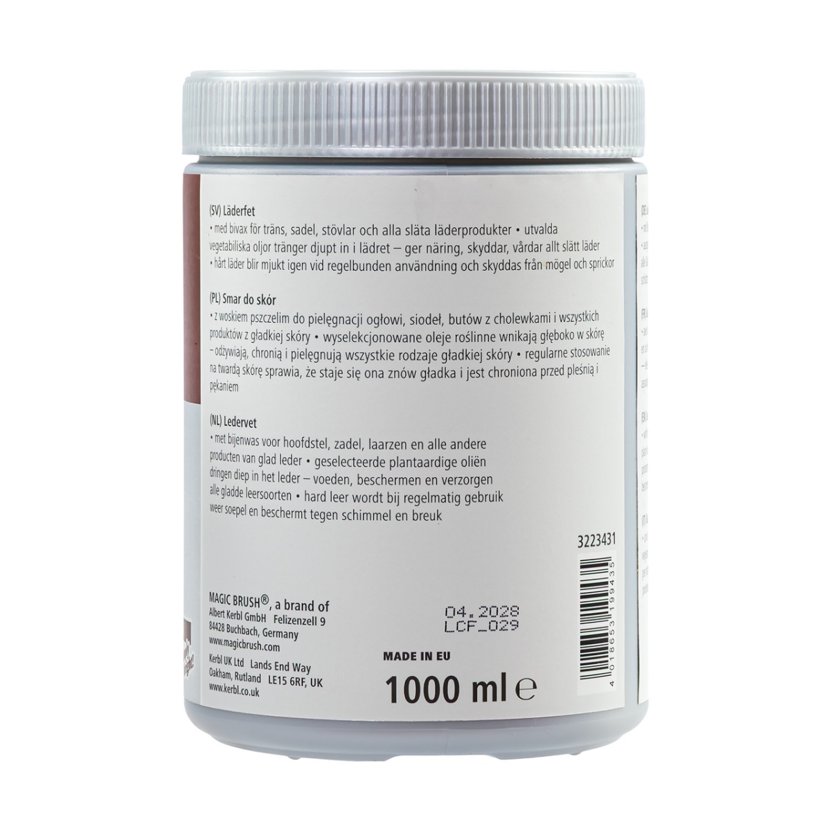 Unsoare pentru piele, MagicBrush, 1000 ml