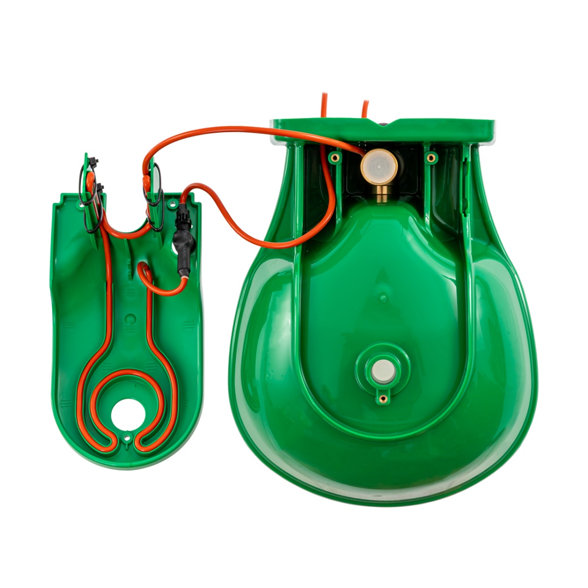 Adăpătoare anti-îngheț cu supapă cilindrică și cablu de încălzire, 2,8 litri