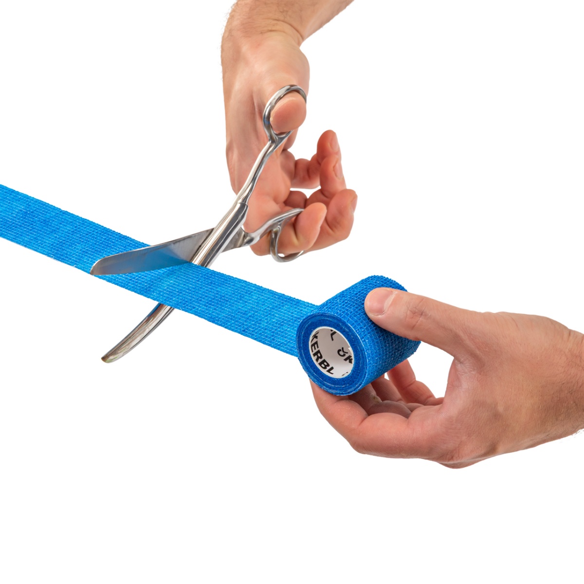 Foarfecă încovoiată de tăiat bandaje, inox, 200 mm