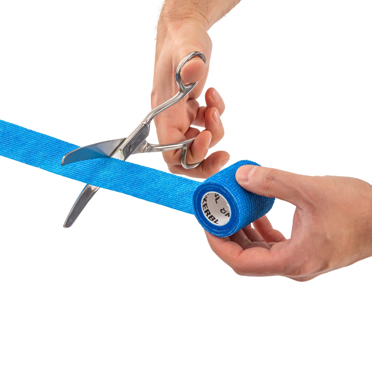 Foarfecă încovoiată de tăiat bandaje, inox, 200 mm