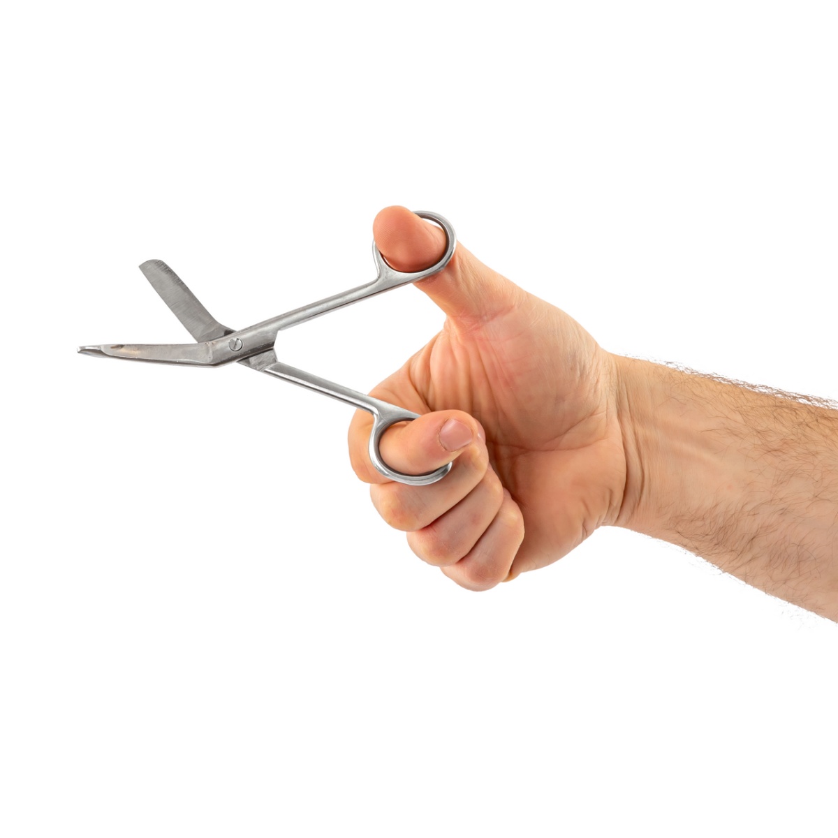 Foarfecă de tăiat bandaje, inox, 145 mm