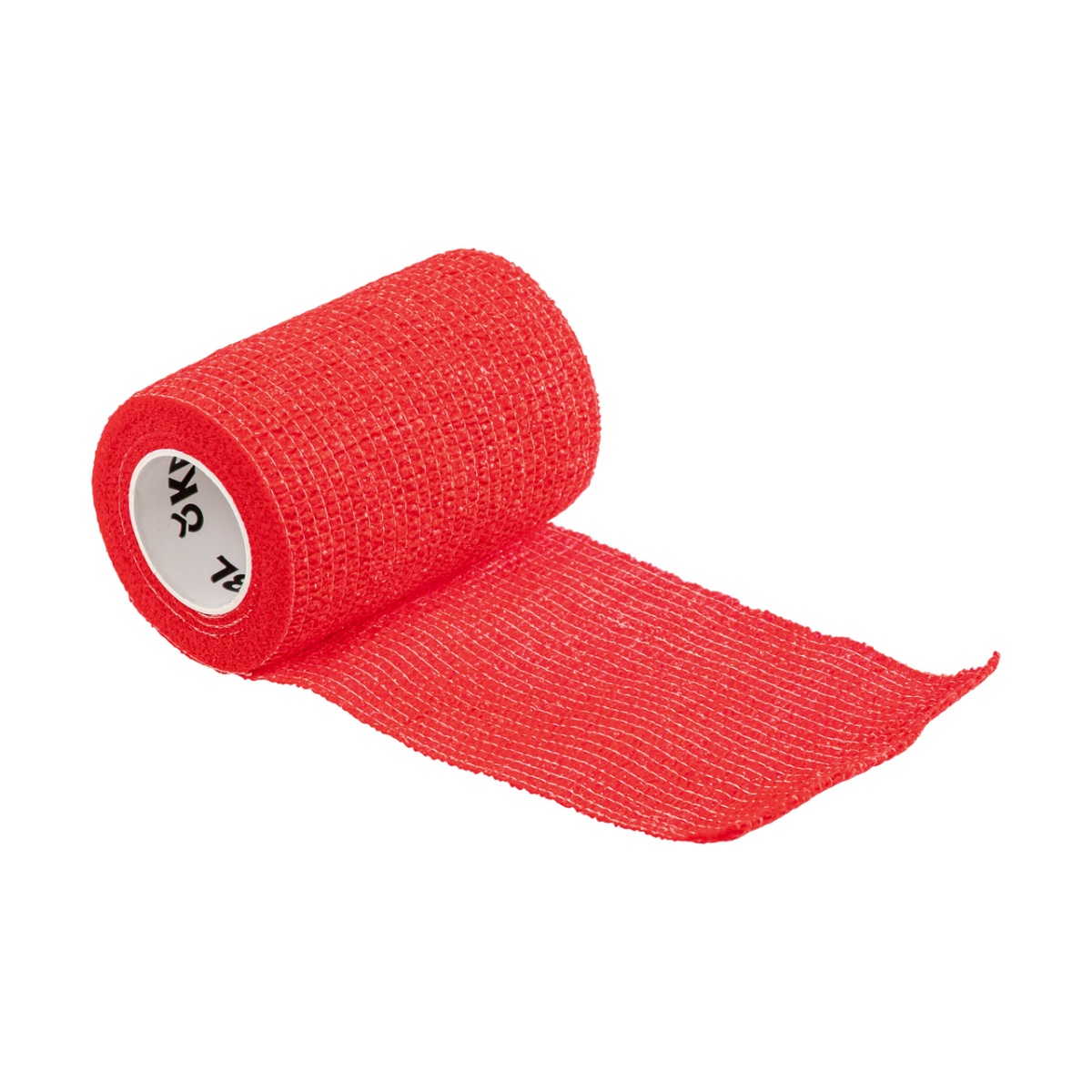 Bandaj pentru copite, Equilastic, roșu, 450 × 7,5 cm