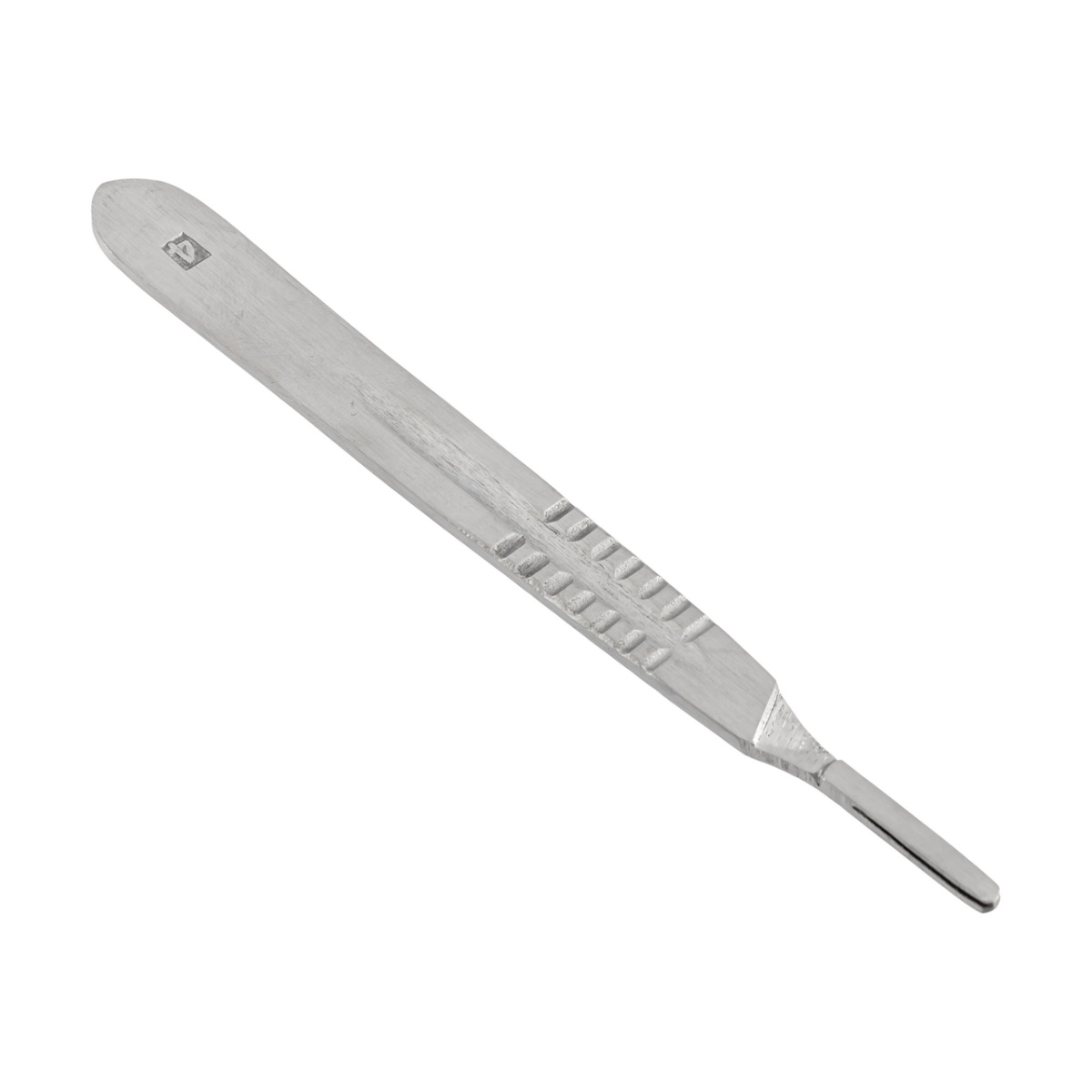 Mâner bisturiu veterinar, nr. 4, inox