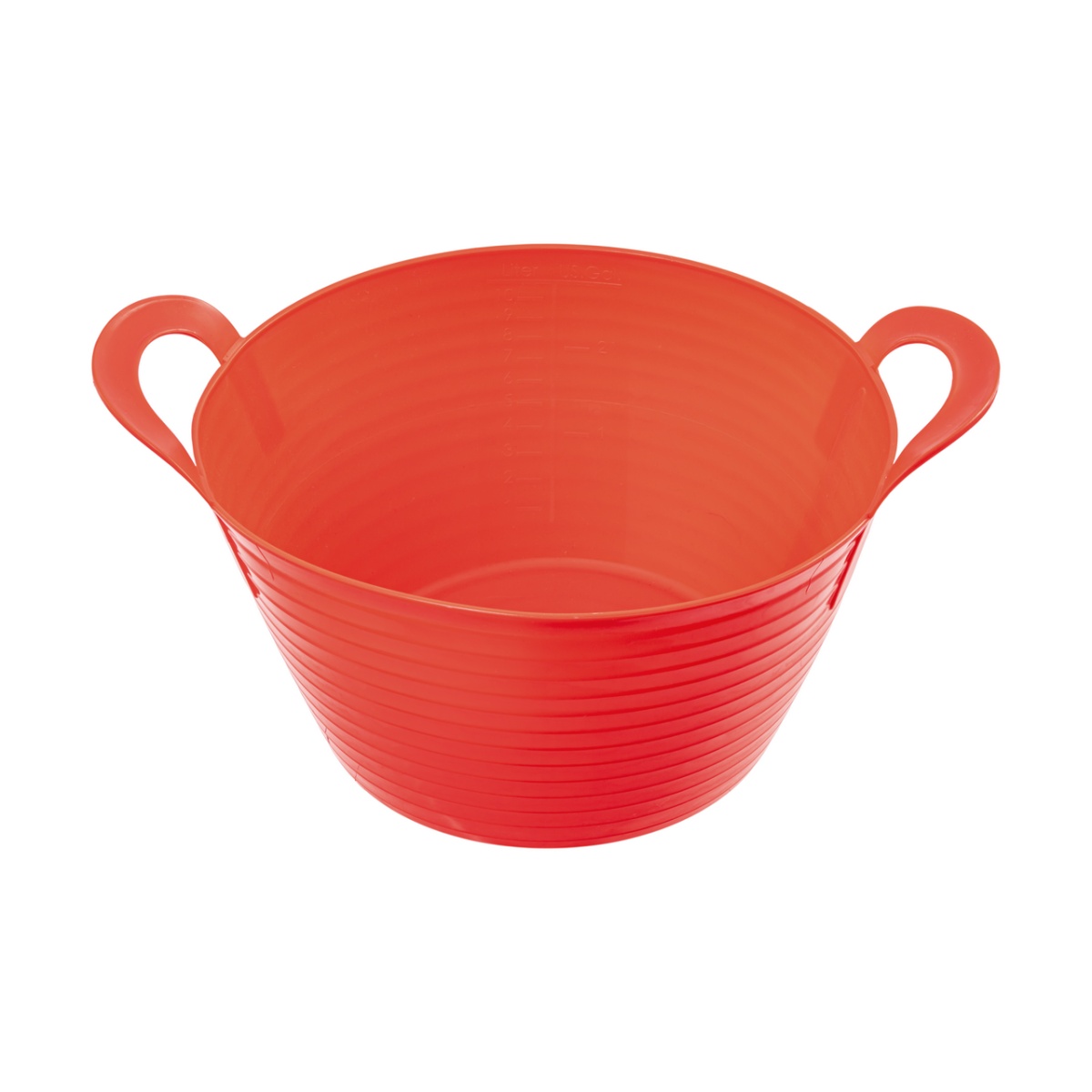 Găleată flexibilă, plastic, Flexbag, roșu, 12 litri