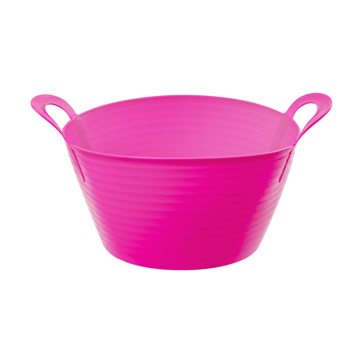Găleată flexibilă, plastic, Flexbag, roz, 12 litri