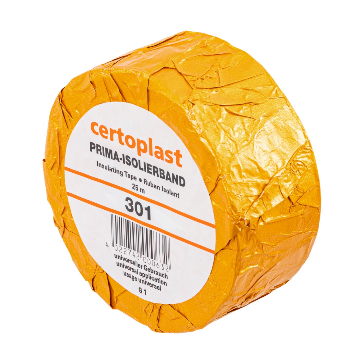 Bandă pentru copite, negru, Certoplast, 45 mm × 25 m