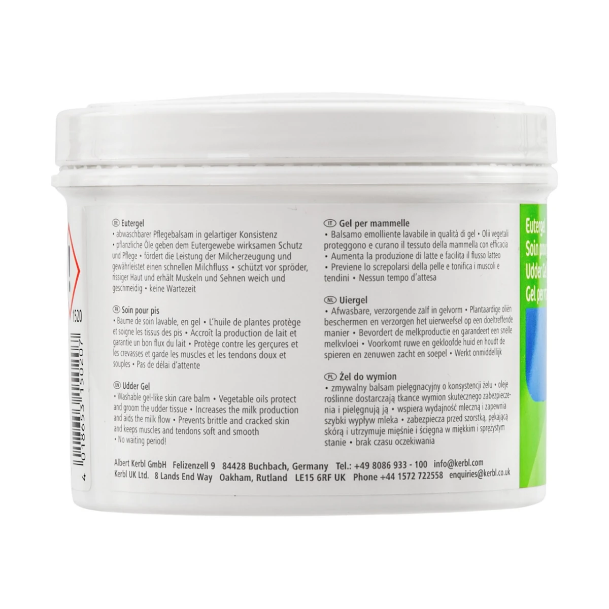 Gel pentru uger, verde, 500 ml