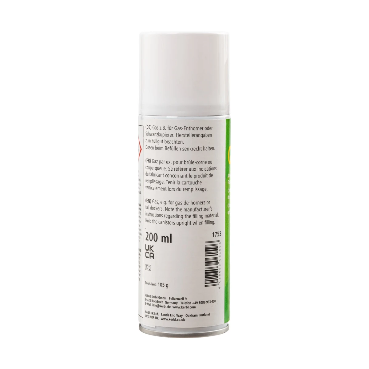 Cartuș de gaz, 200 ml