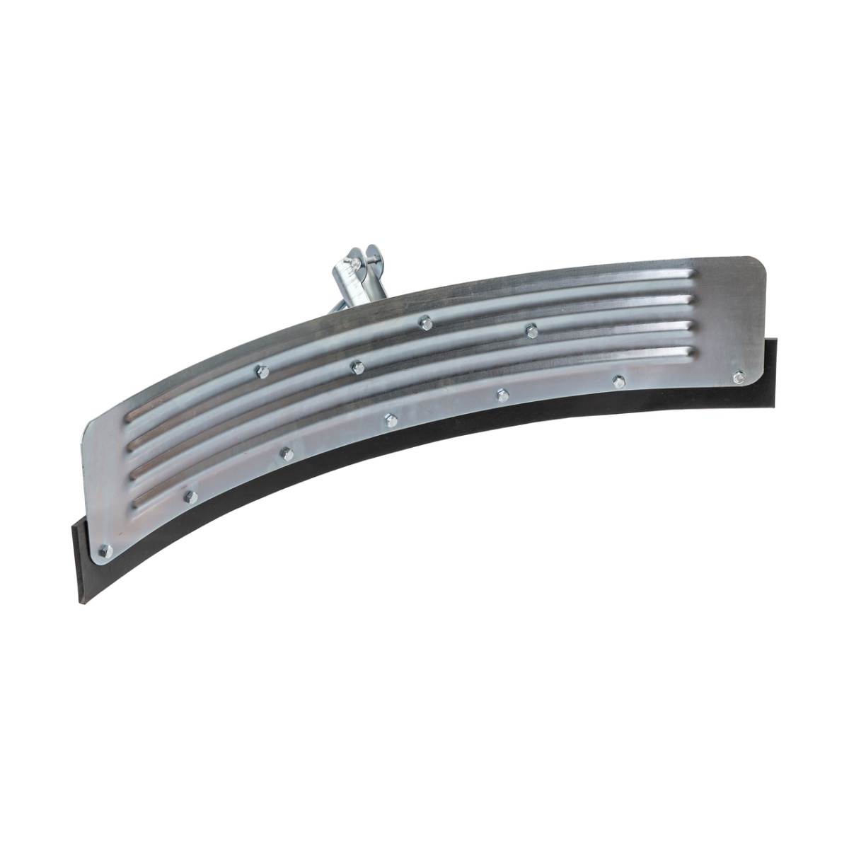 Racletă curbată pentru curățarea bălegarului, zincată, 66 cm