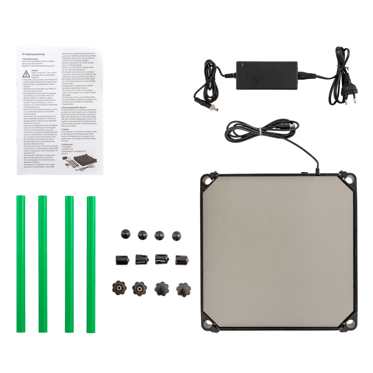 Placă de încălzire pentru pui, CosyHeat, 30 × 30 cm