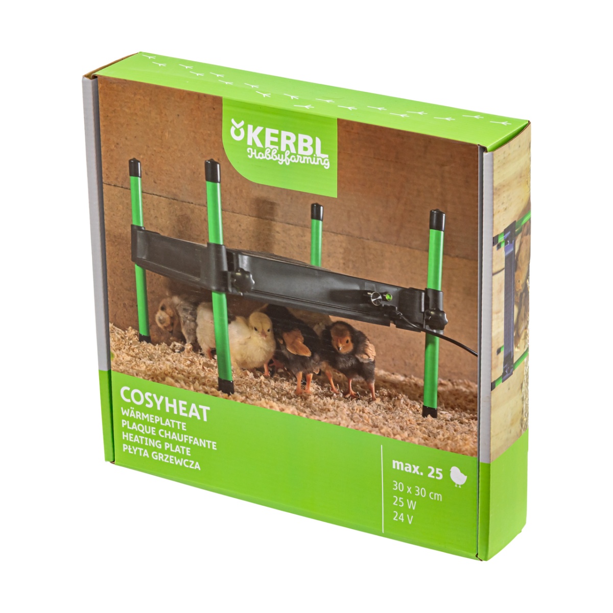 Placă de încălzire pentru pui, CosyHeat, 30 × 30 cm