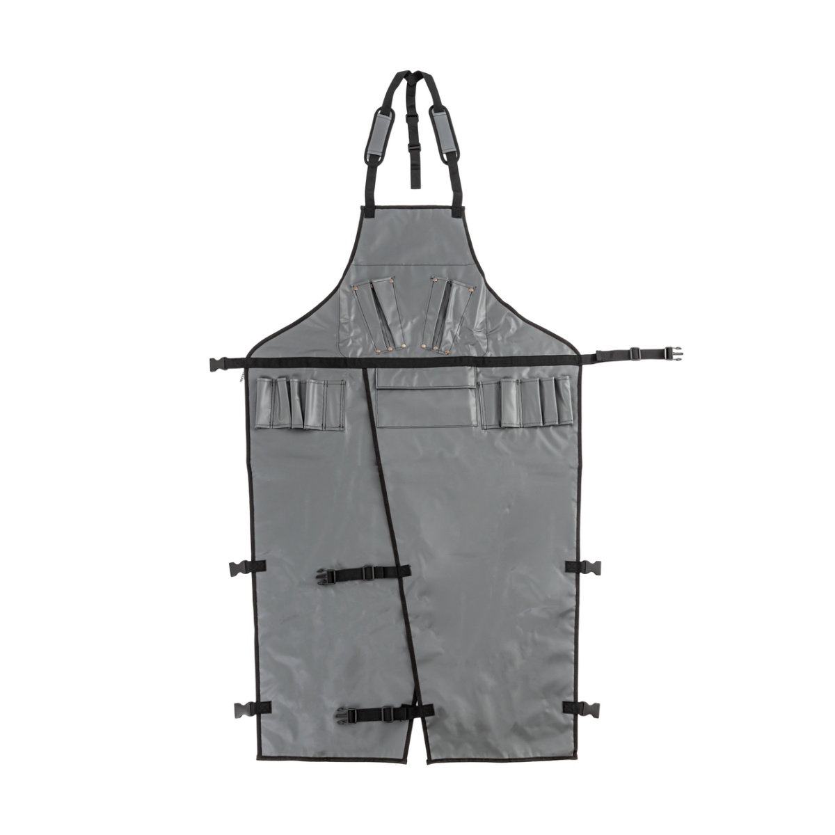 Șorț pentru tuns și tratarea copitelor, cu decupaj pentru picioare, 128 × 78 cm