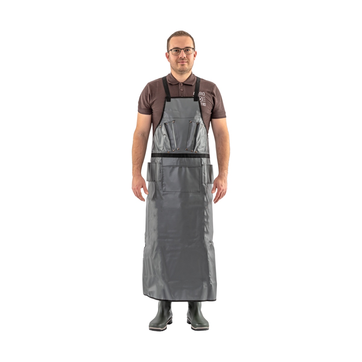 Șorț pentru tuns și tratarea copitelor, fără decupaj pentru picioare, 123 × 73 cm