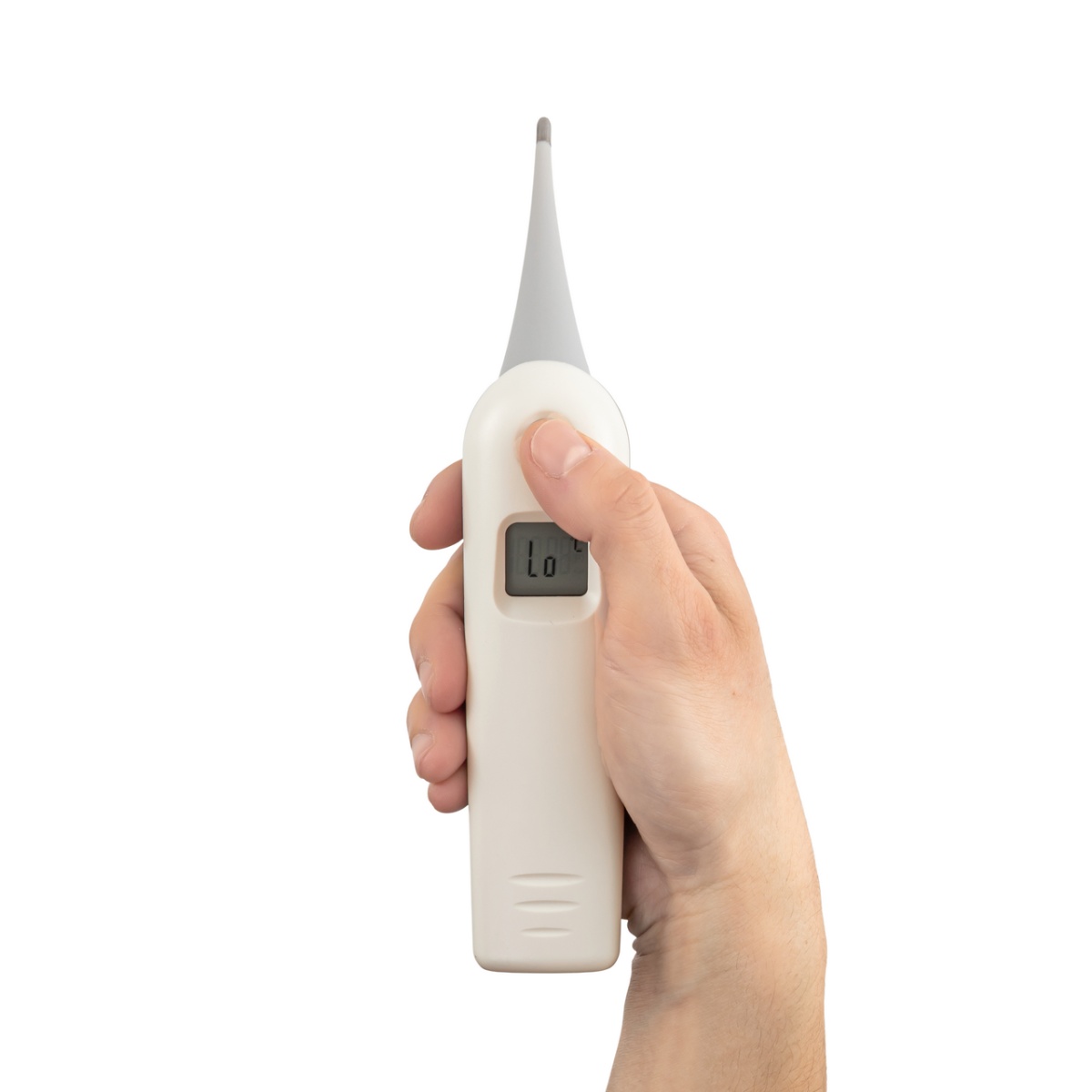 Termometru digital ergonomic, pentru utilizare rectală rapidă