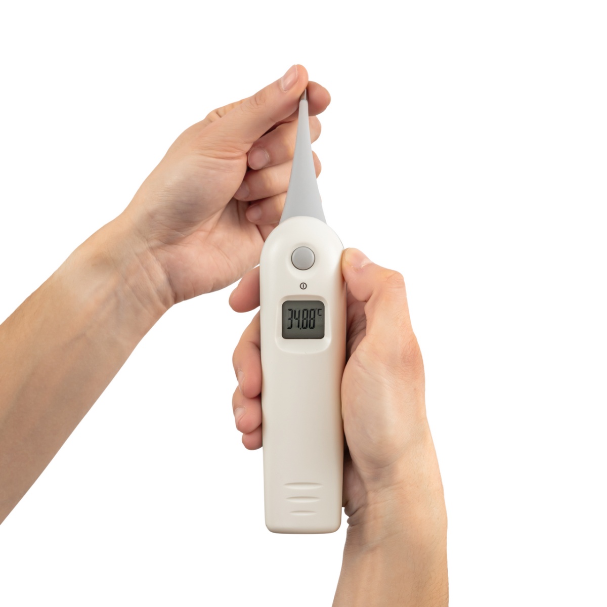 Termometru digital ergonomic, pentru utilizare rectală rapidă