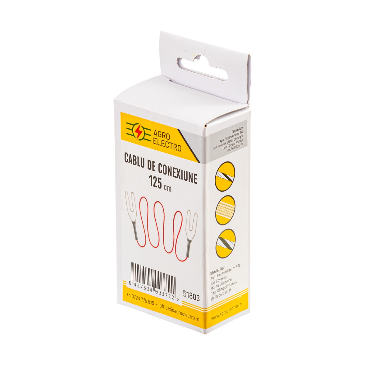 Cablu de conexiune pentru bandă și fir de gard electric