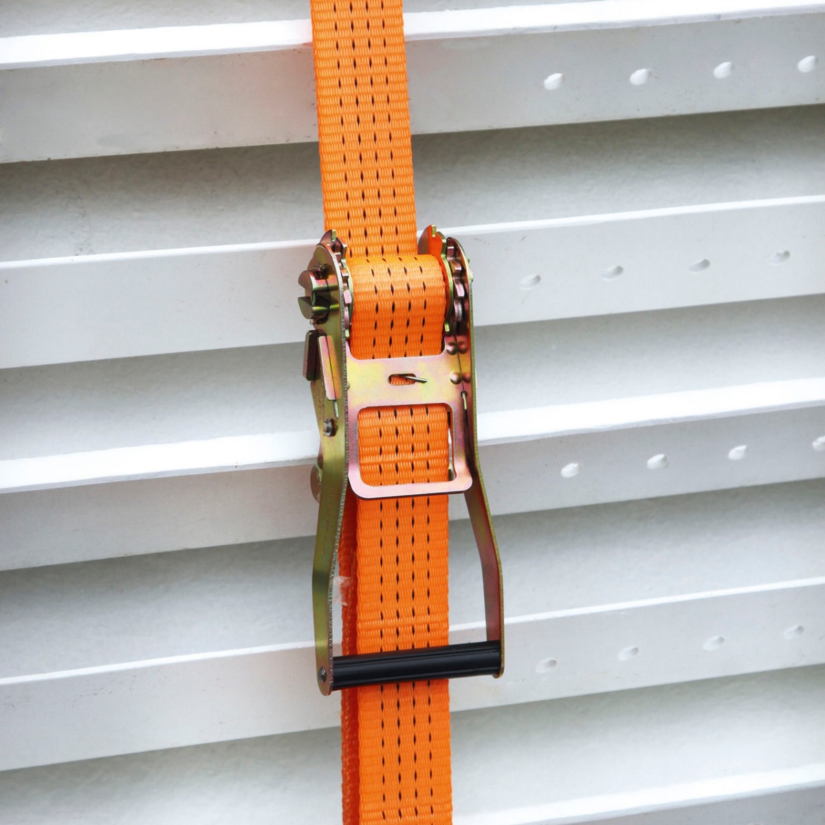 Chingă de ancoraj cu clichet, portocaliu, 4000 kg, 50 mm × 6 m