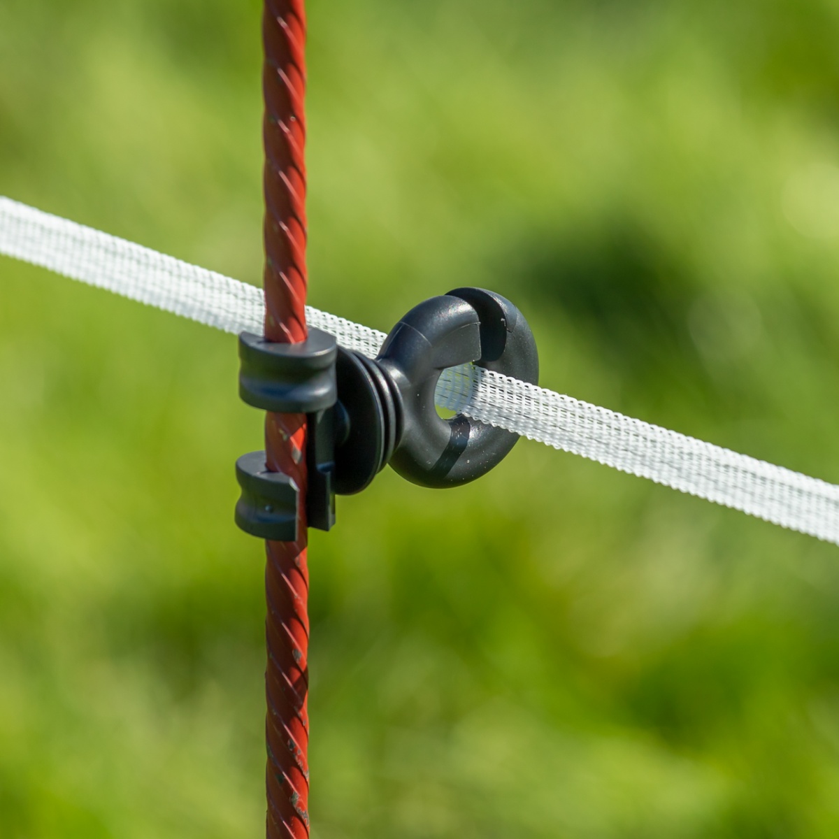 Izolator suplimentar pentru stâlp din oțel rotund Ø8 mm, 25 buc.