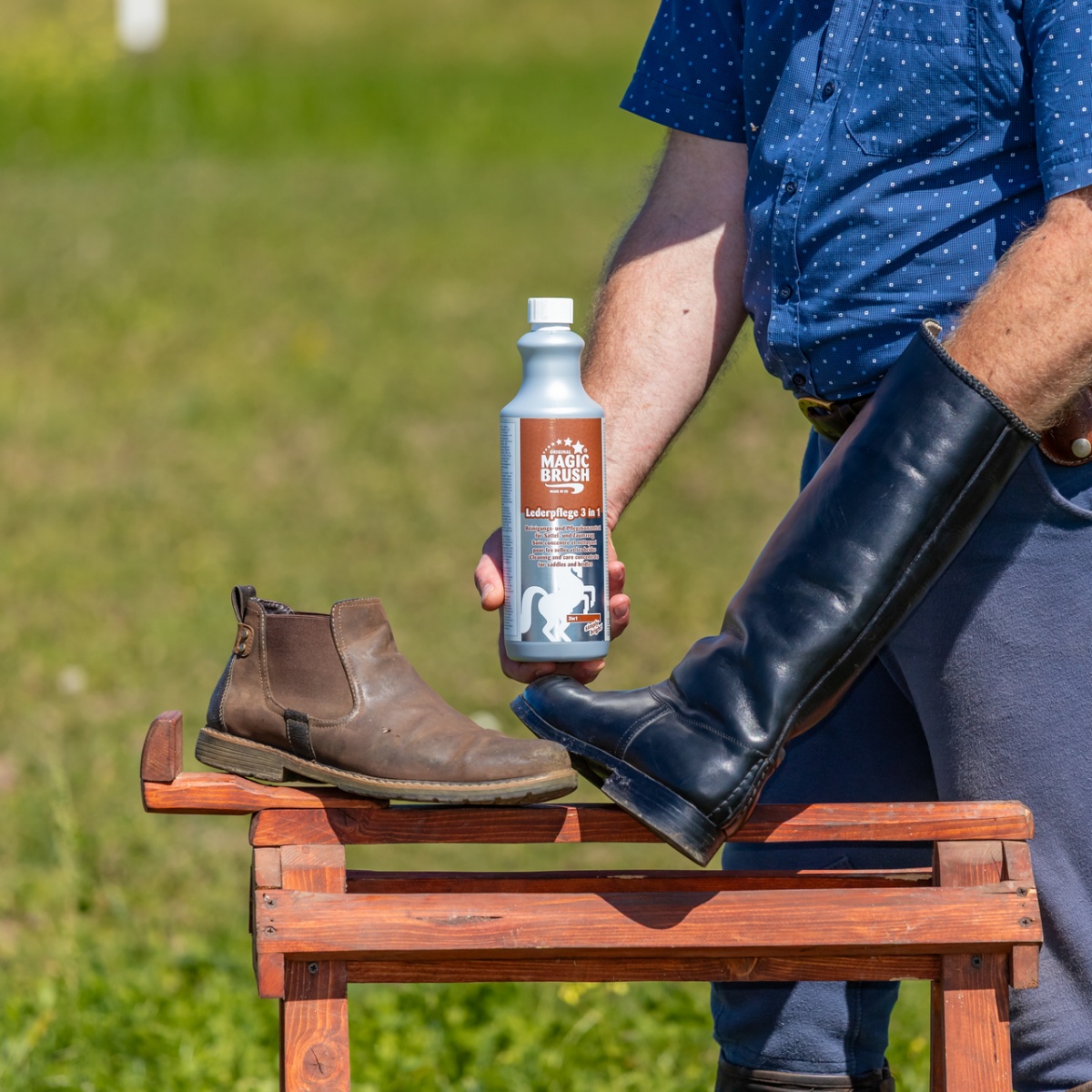 Ulei pentru piele 3 în 1, MagicBrush, 1000 ml