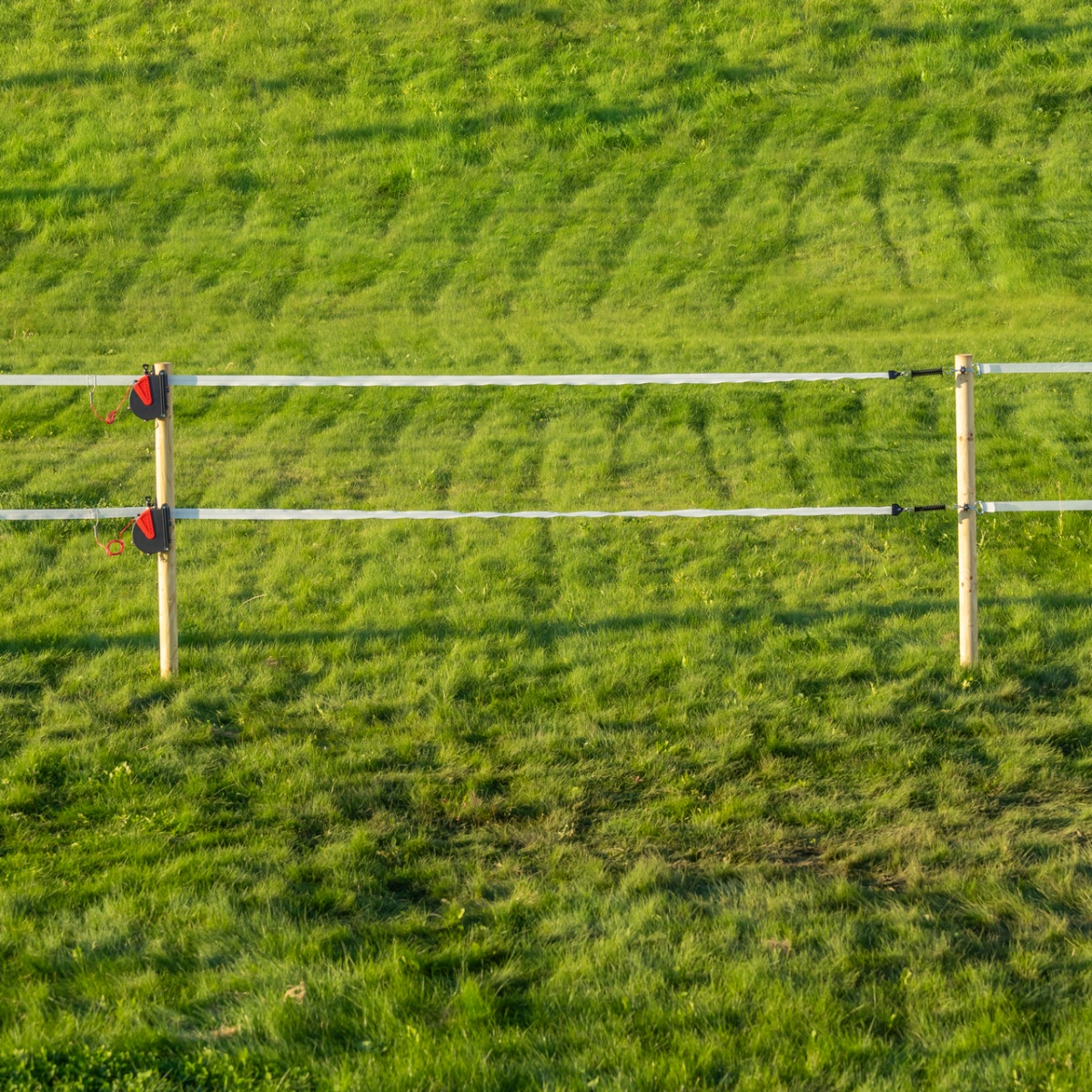 Set poartă cu bandă 40 mm pentru gard electric, Ako Flexigate, 7,5 m