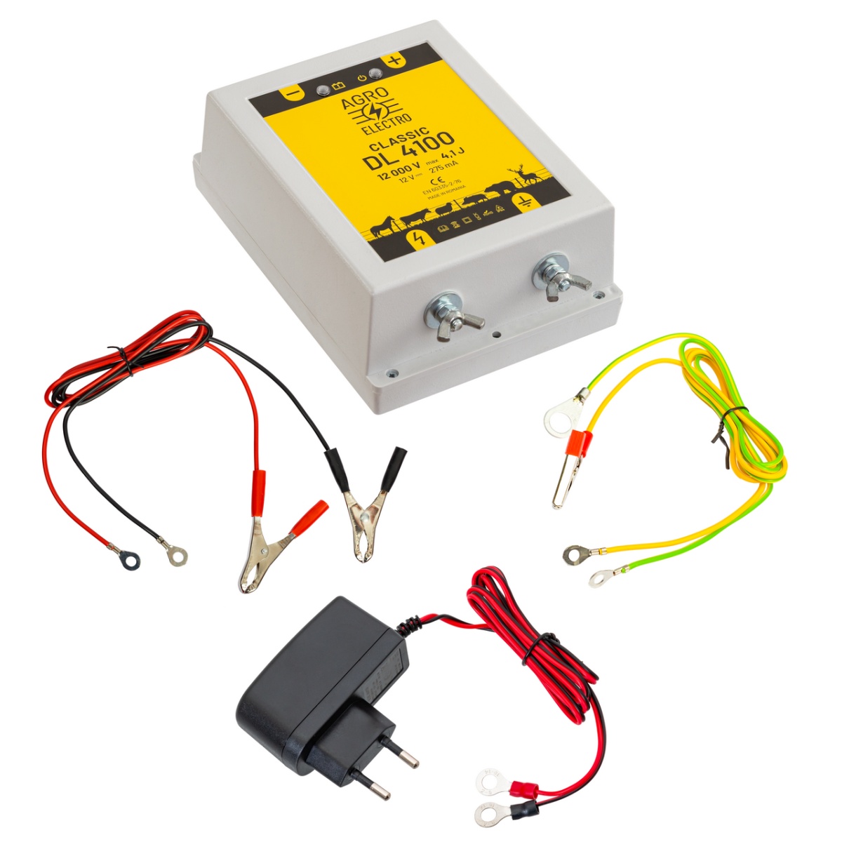 Aparat gard electric Classic DL 4100, 4,1 Joule, cu adaptor de rețea 230/12 V