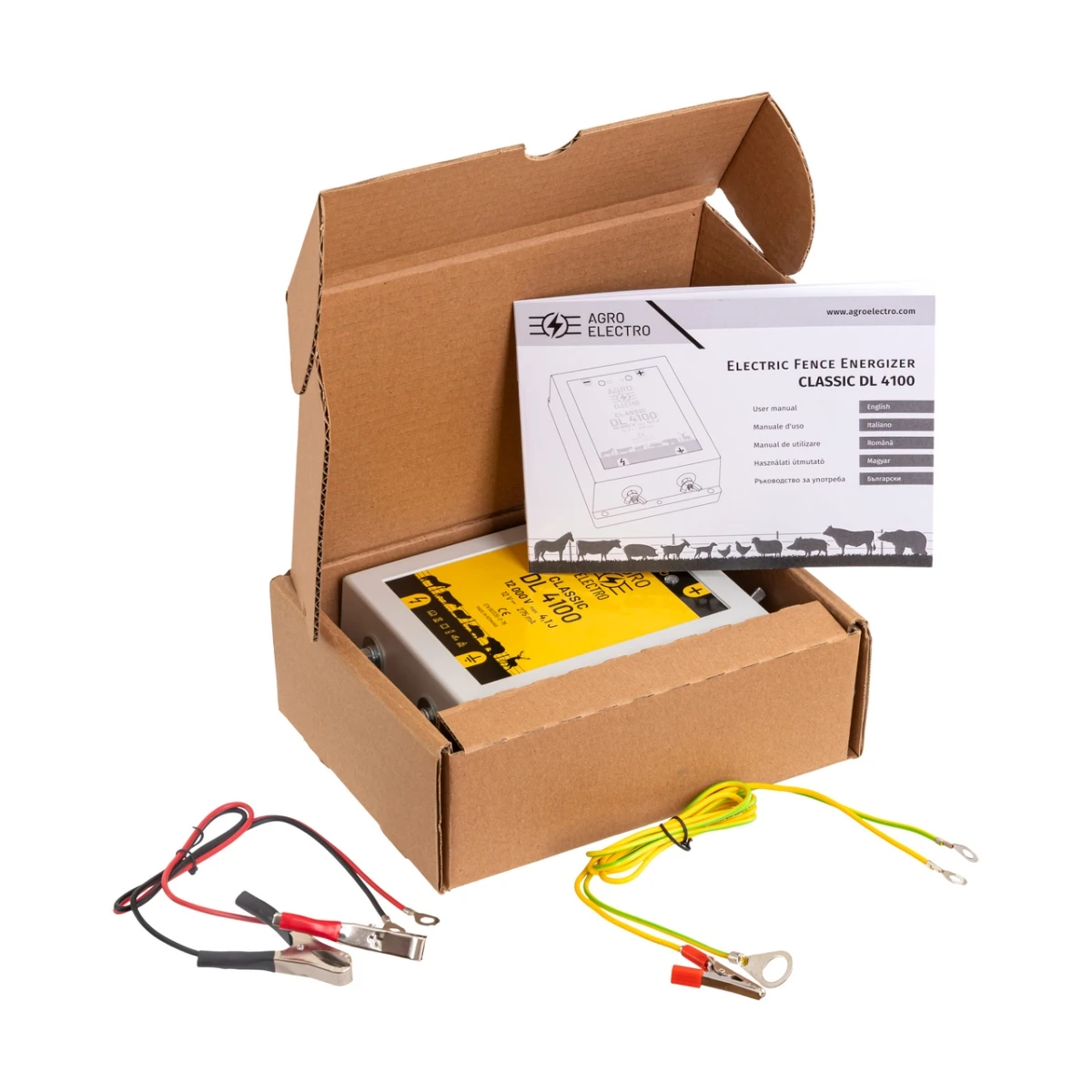 Aparat gard electric Classic DL 4100, 4,1 Joule, cu adaptor de rețea 230/12 V