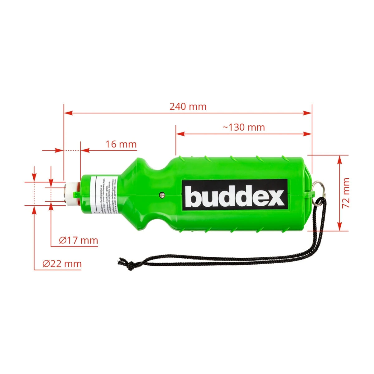 Ecornator pentru viței, cu acumulator, Buddex