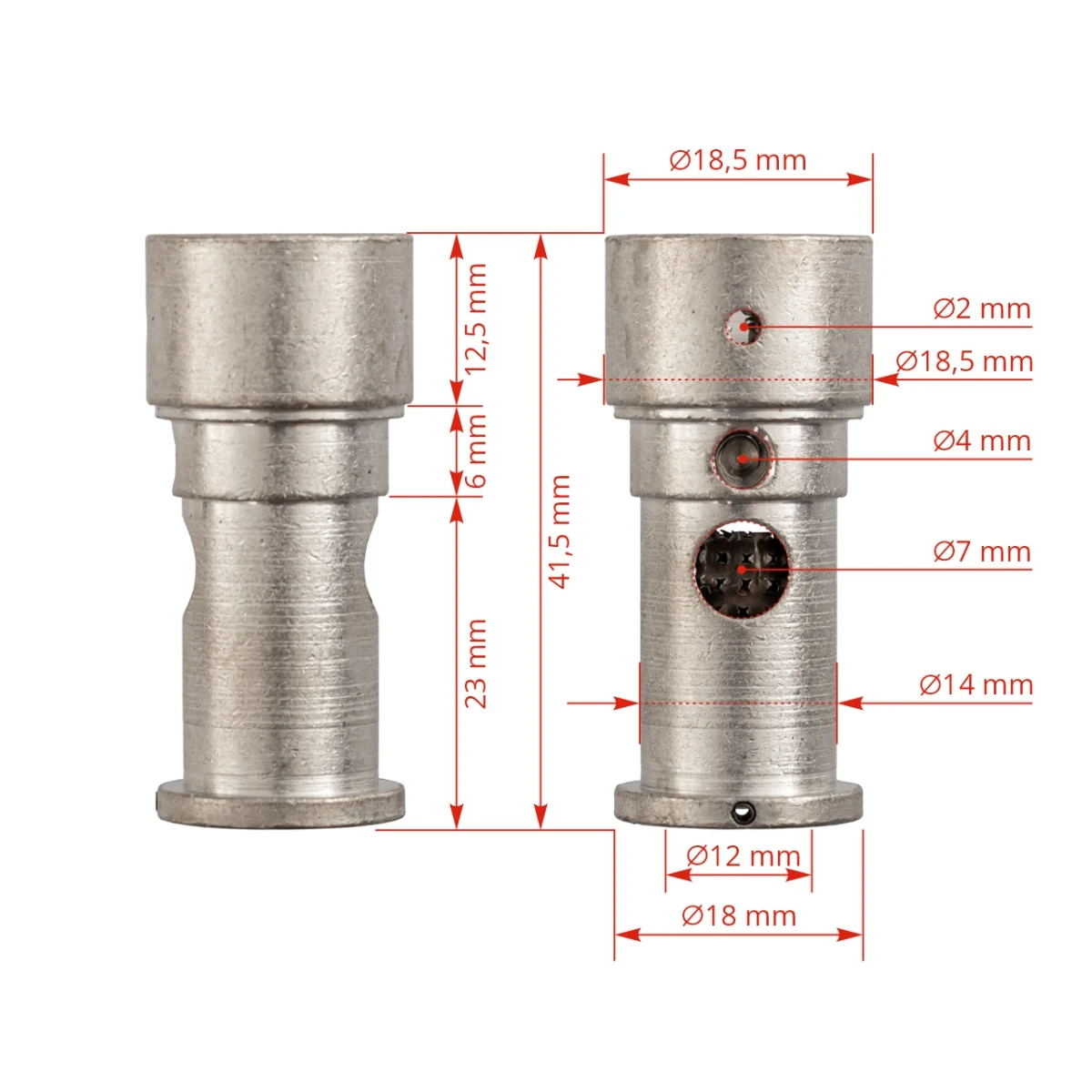 Cap de schimb pentru ecornator Portasol 3, pentru viței, Ø18,5 mm