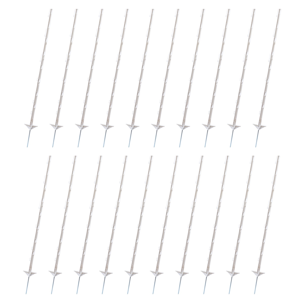 Stâlp plastic, 125 cm, 20 buc.
