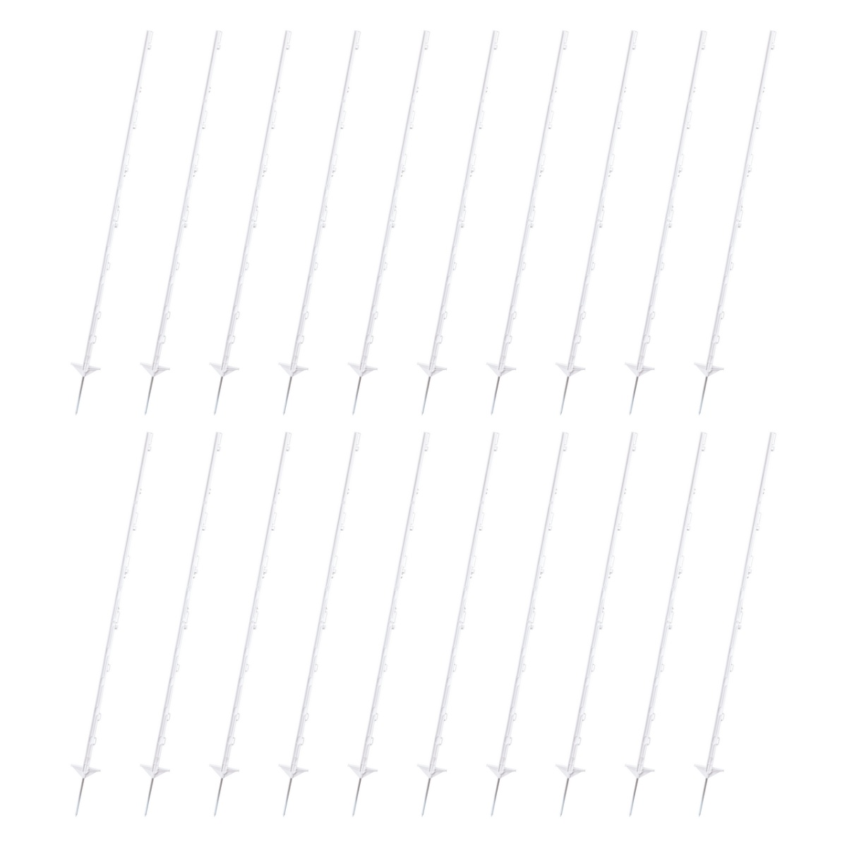 Stâlp plastic, 156 cm, 20 buc.