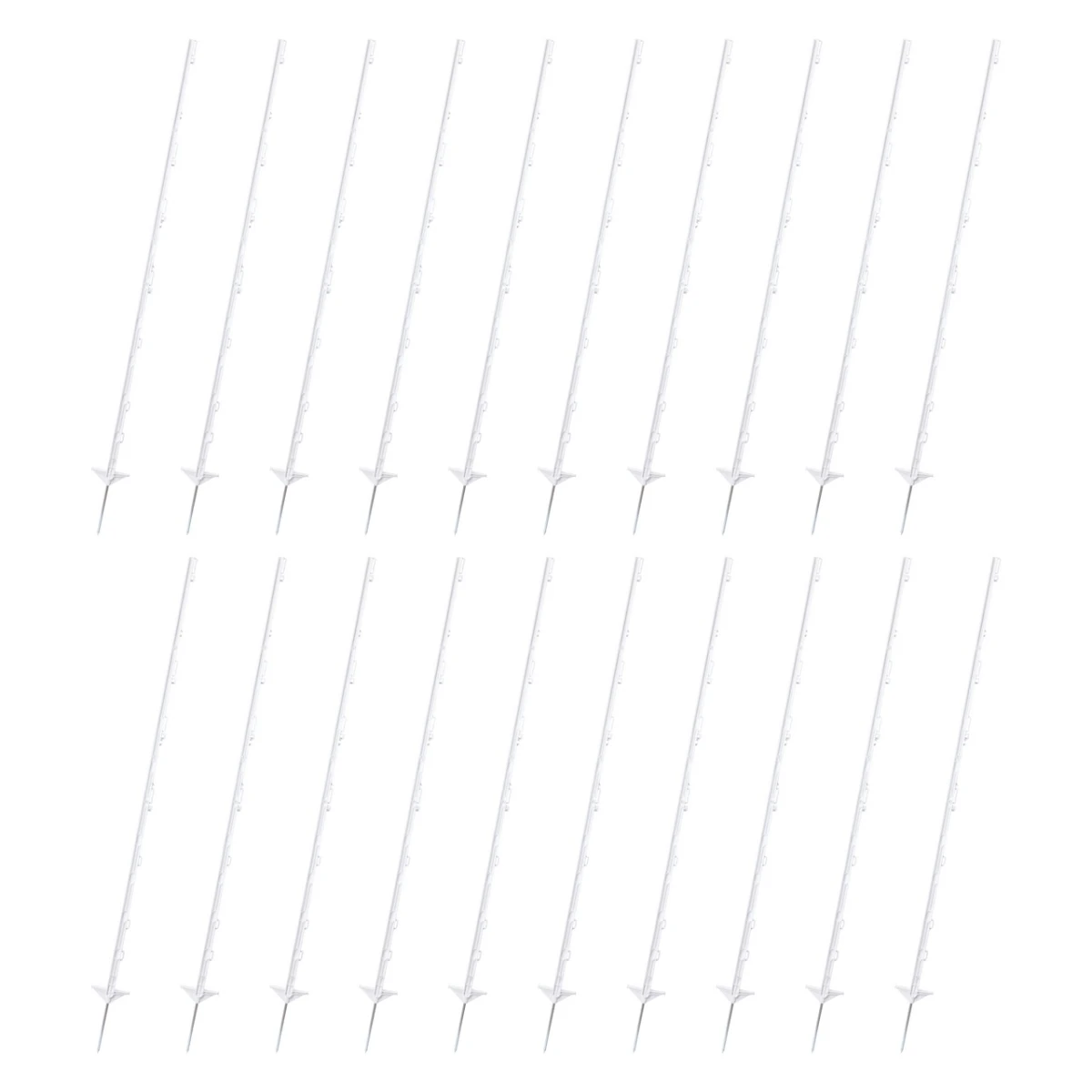 Stâlp plastic, 156 cm, 20 buc.