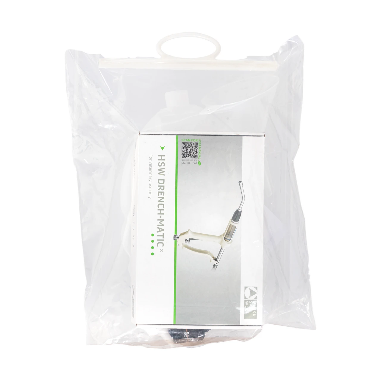 Dozator automat HSW Drench-Matic, 23 ml, cu canistră de spate de 2,5 litri