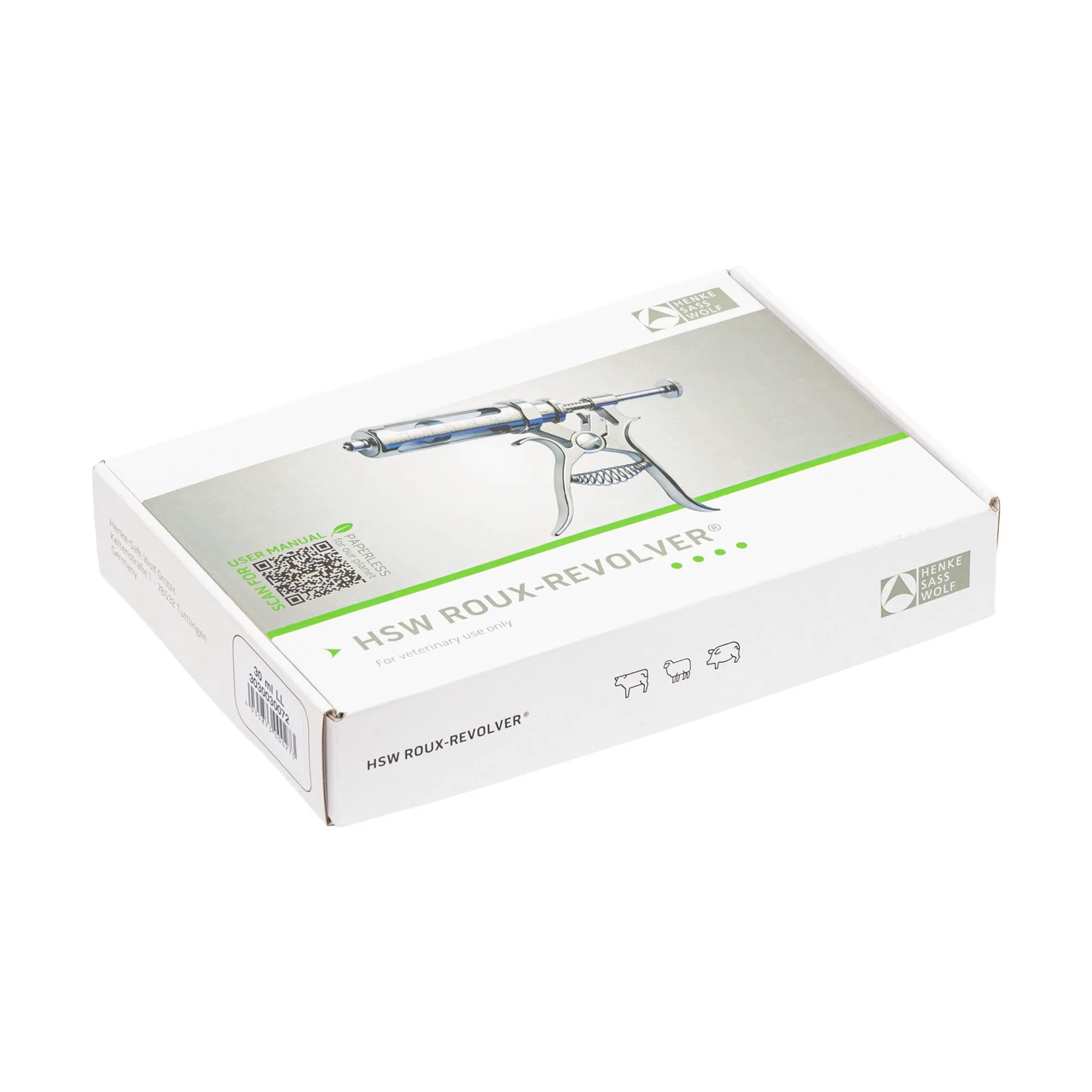 Seringă automată HSW Roux-Revolver, Luer Lock, 1-5 ml, 30 ml