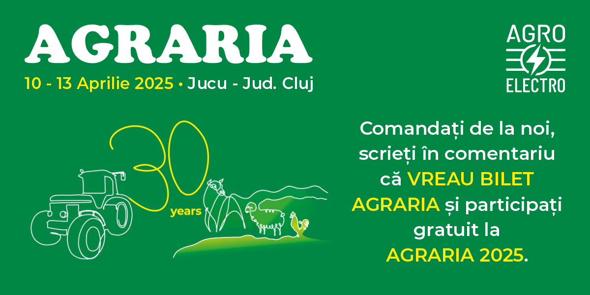 Bilete cadou la Agraria 2025