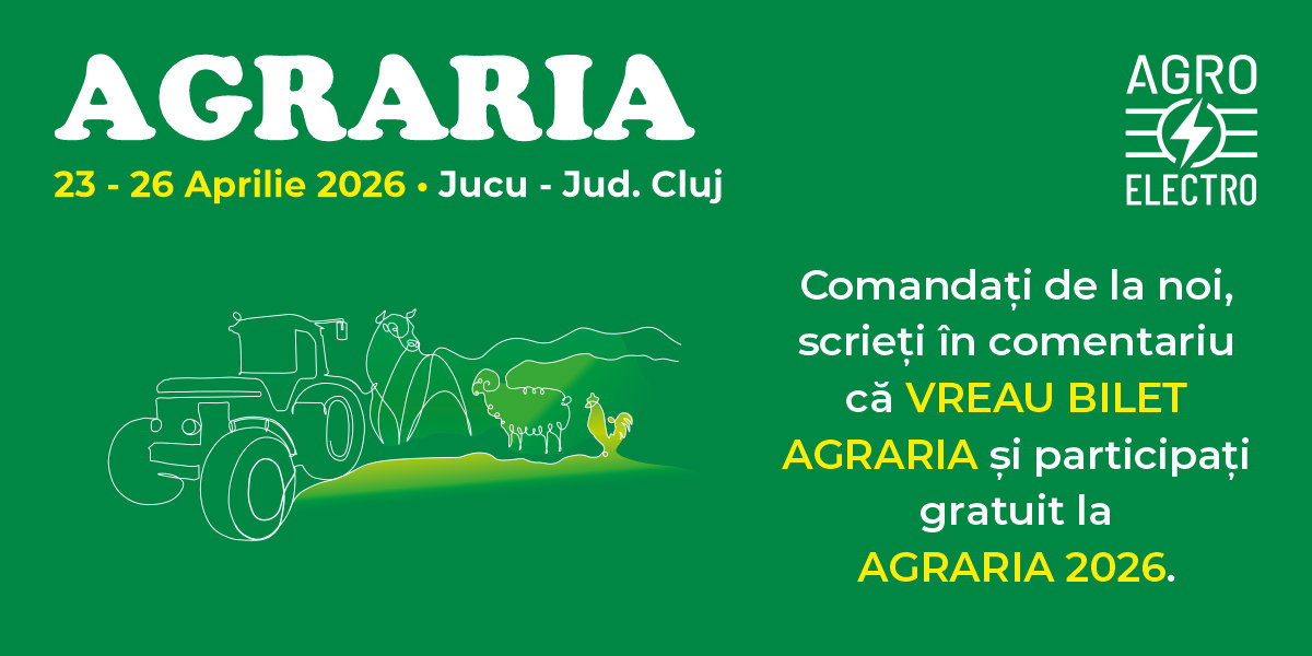 Campanie de bilete gratuite Agraria 2026