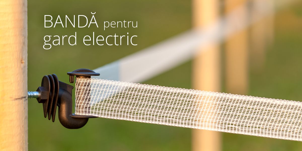 Bandă pentru gard electric