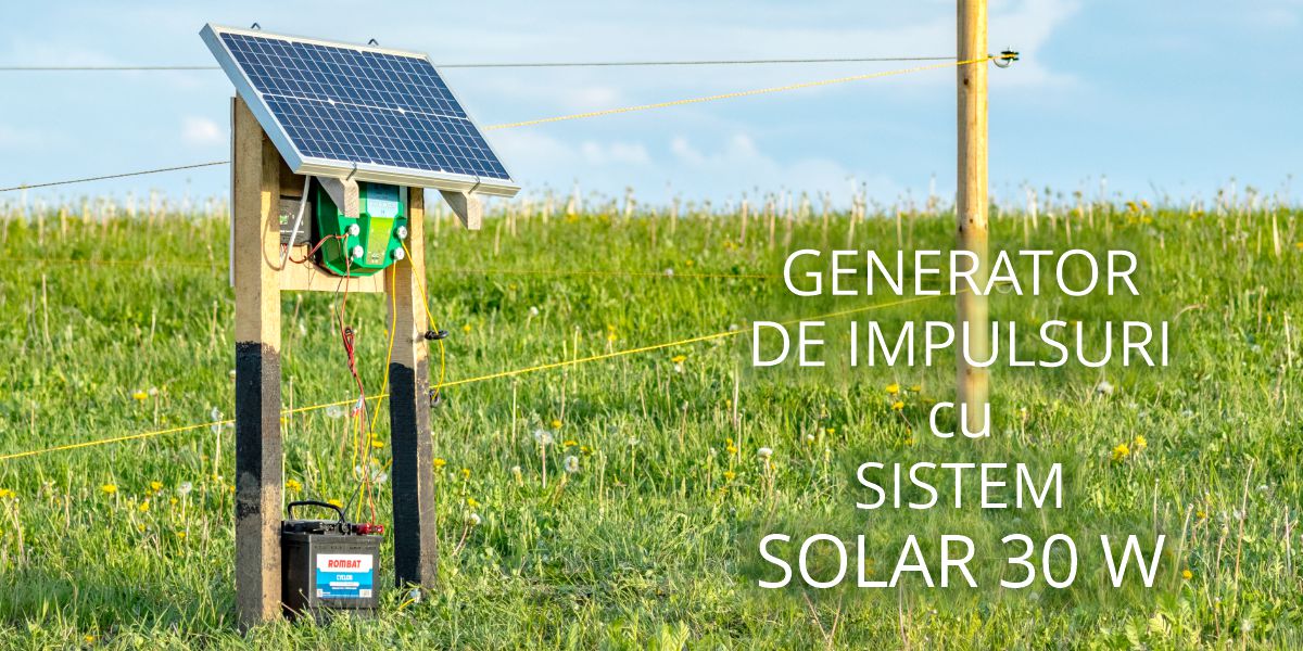 Generator de impulsuri DL 4000 + Sistem solar 30 W