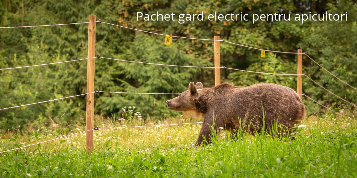 Pachet gard electric pentru apicultori